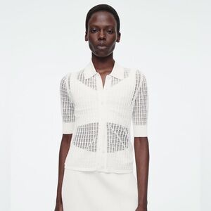 COS Lace Stitch Cardigan